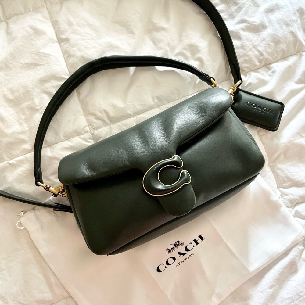 Coach Pillow Tabby 26 - Amazon Green